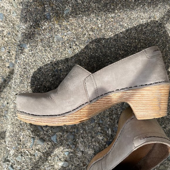 Suede Dansko Clogs - Picture 4 of 7